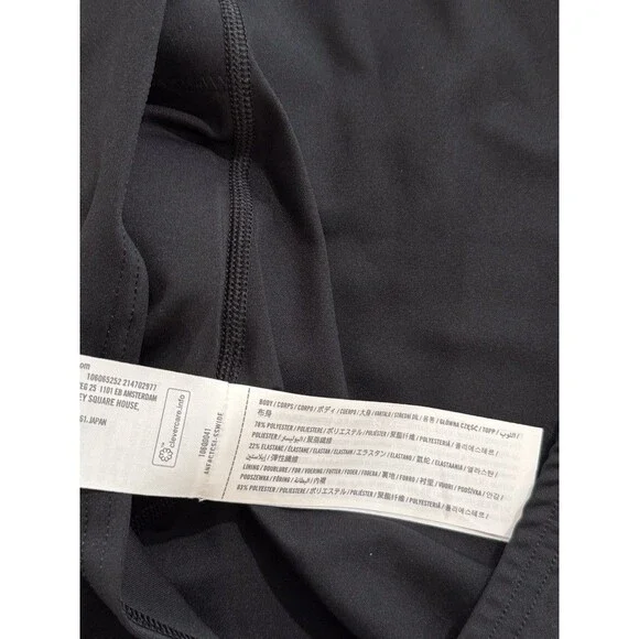 NEW YPB SculptLux Womens Dress Black Bandeau Mini Active Lined Stretch Large - Picture 7 of 12